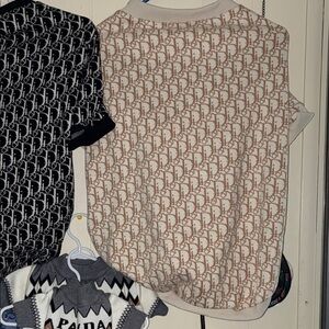 Designer Monogram Print Shirt